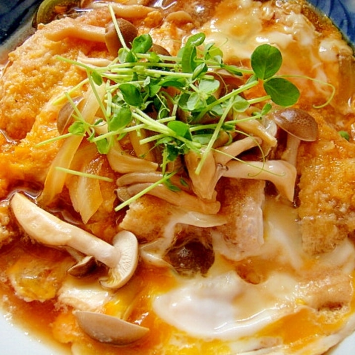 とんかつの残りでカツ煮 レシピ 作り方 By Mint74 楽天レシピ とんかつの残りでカツ煮 レシピ 作り方 By Mint74 楽天レシピ